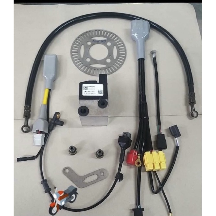 Bộ abs 1 kênh piaggio lắp cho ex 155