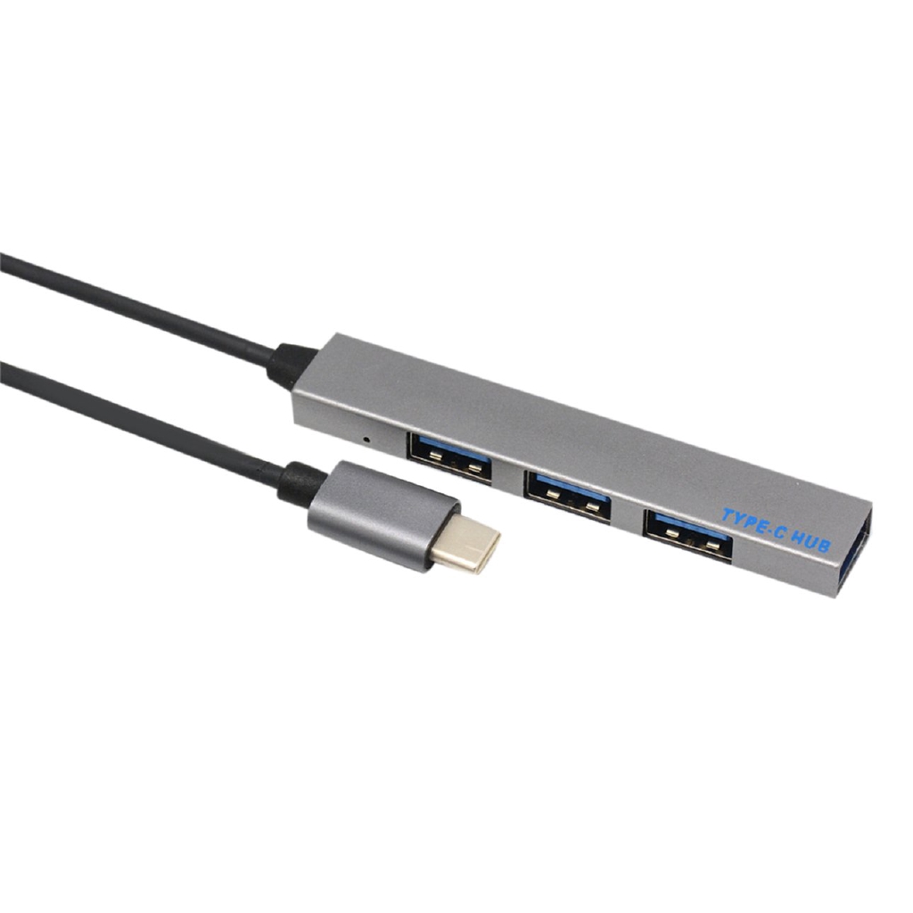 E 4-in-1 USB Hub Type-C To 4 USB HUB Expander Mini Portable 4-Port USB 3.0 Hub