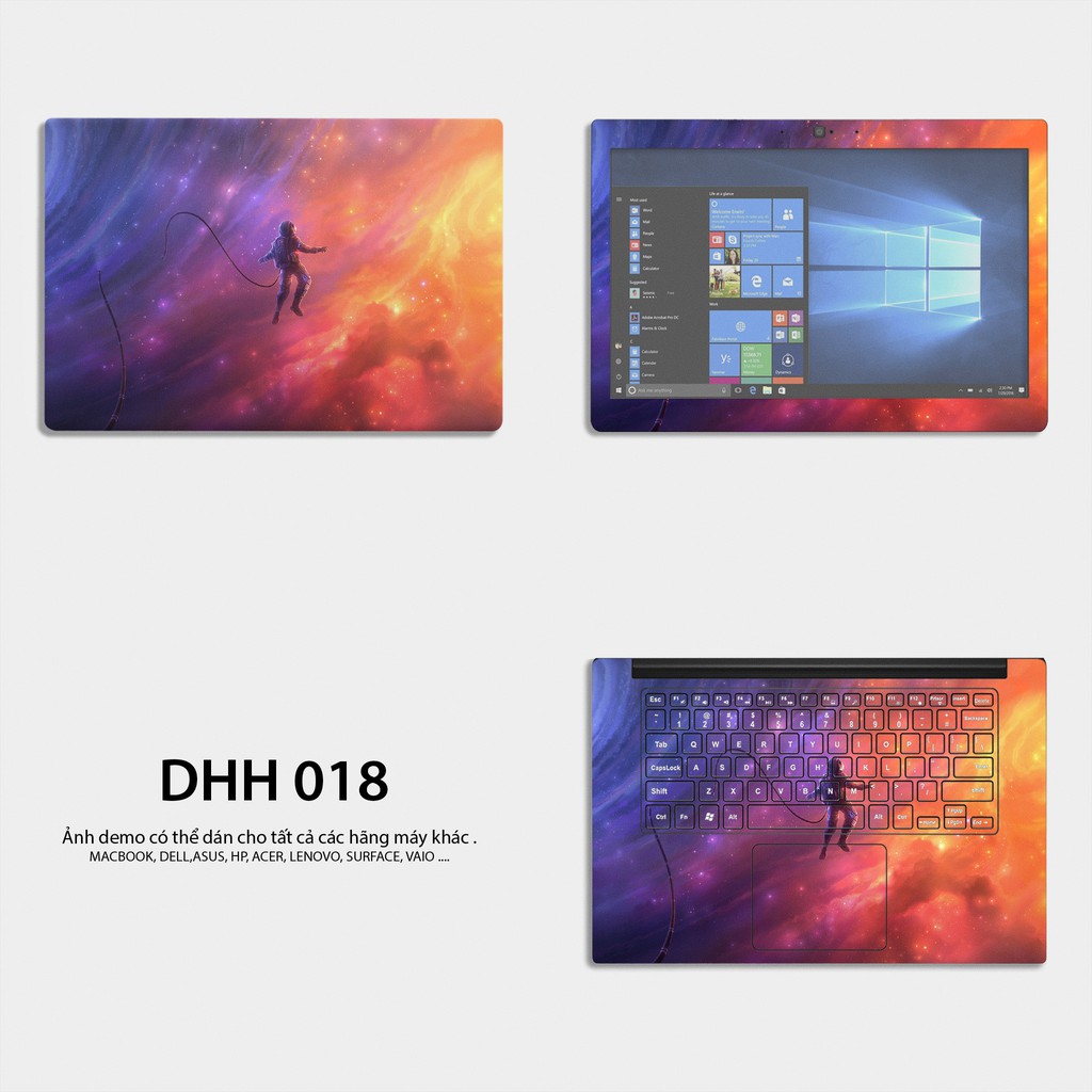 Miếng Dán Skin Laptop / Có mẫu decal dán cho tất cả các hãng máy tính