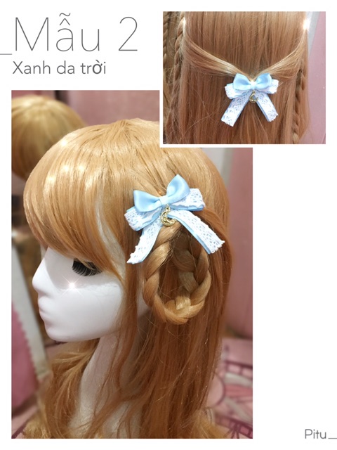 [có sẵn] Nơ - Cài tóc / Cài áo / Trang sức phụ kiện Lolita