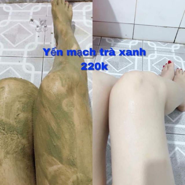 Ủ Yến mạch Trà Xanh
