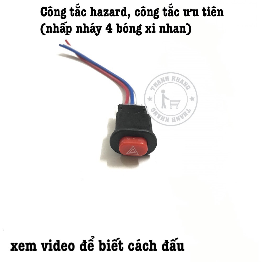 Công Tắc Hazard Khẩn Cấp Cho Xe Máy