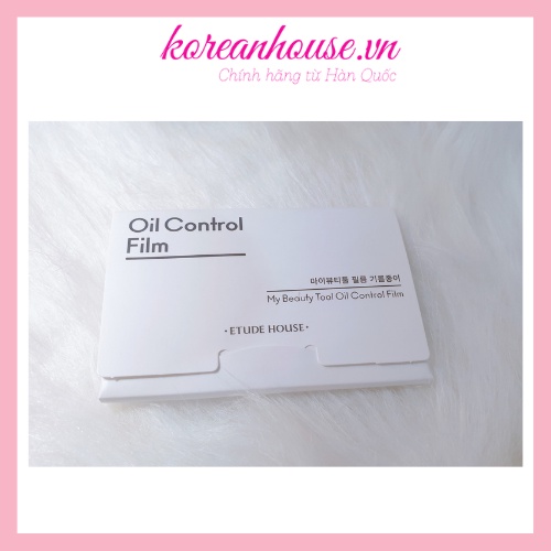 [Chính hãng] GIẤY THẤM DẦU DẠNG FILM CHO DA MẶT ETUDE HOUSE MY BEAUTY TOOL OIL CONTROL FILM