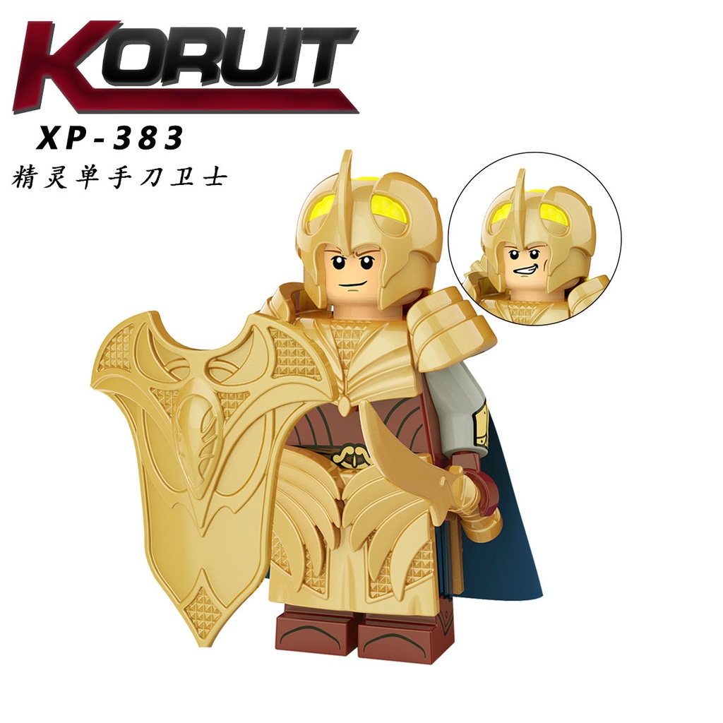 Minifigures Chiến Binh Elf Tiên Tộc Mirkwood Elves Trong Seri Phim Chúa Tể Những Chiếc Nhẫn Lord Of The Rings KT1050