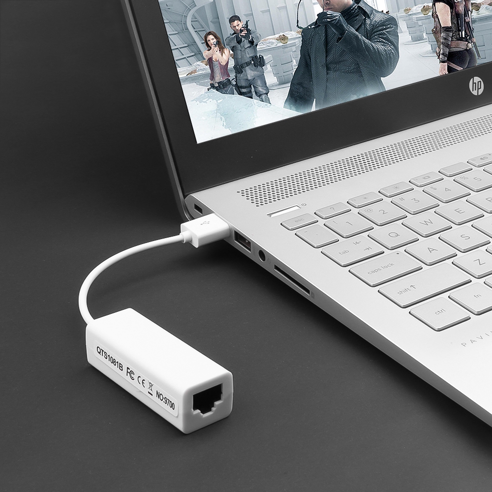 Bộ Chuyển Đổi Usb 2.0 Sang Rj45 Ethernet Lan Tốc Độ Cao Cho Pc / Laptop | BigBuy360 - bigbuy360.vn