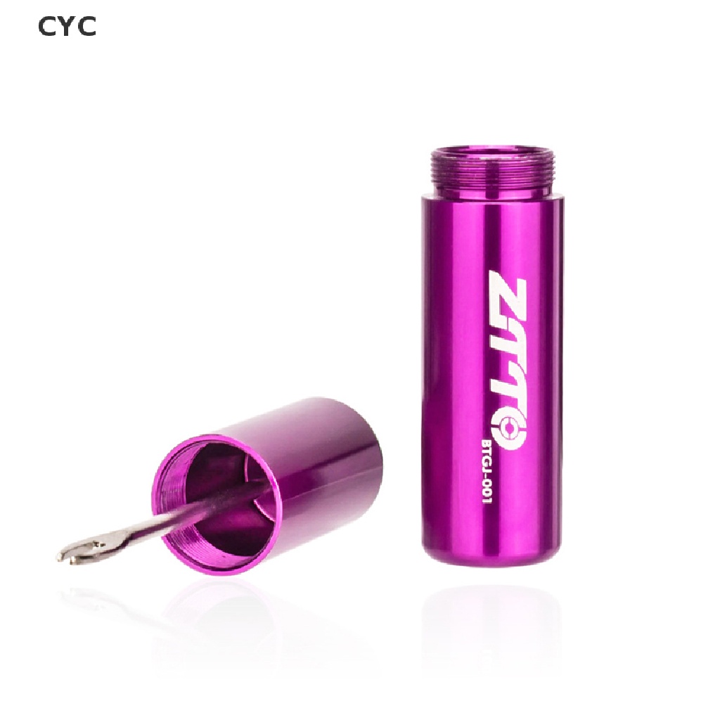 CYC Bicycle Tubeless Tyre Fast Repair Kit Road Bike Tires Punctur Sealant Drill Tool CY