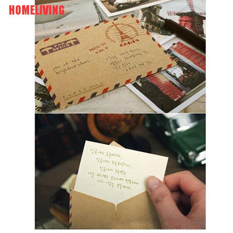 Set 10 Tấm Bưu Thiếp Mini In Chữ Mới