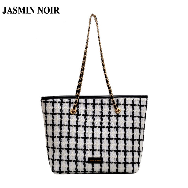 Túi Đeo JASMIN NOIR Chéo Vai Bằng Len Thời Trang Sành Điệu Cho Nữ