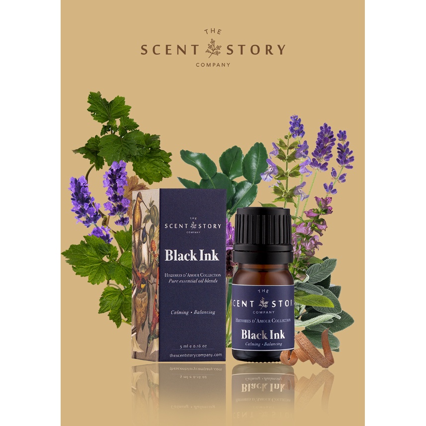 Tinh dầu cao cấp 100% thiên nhiên BlackInk 5ml | Cân bằng cảm xúc