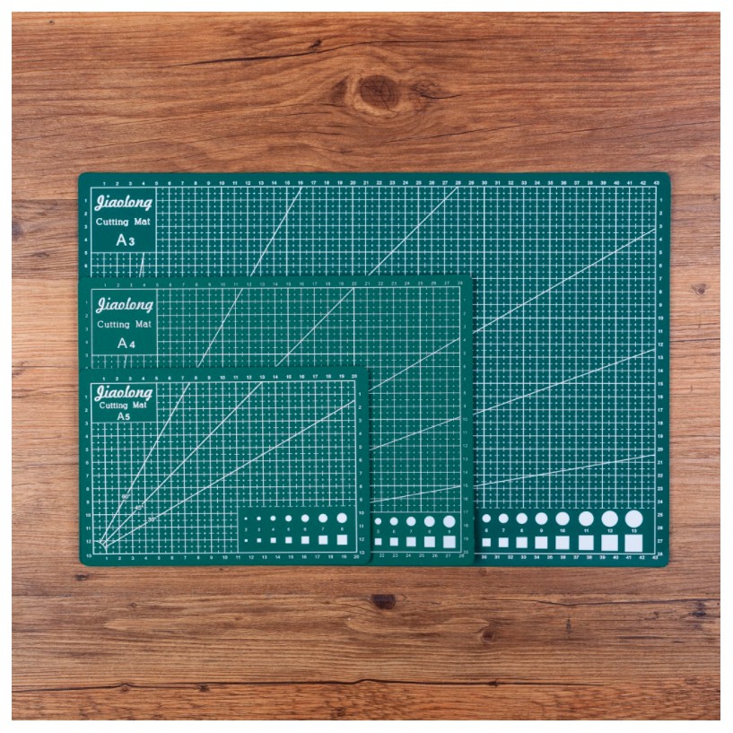 Tấm lót cắt giấy kỹ thuật DIY Cutting Mat Khổ A3 [30 x 45cm] dày 3mm