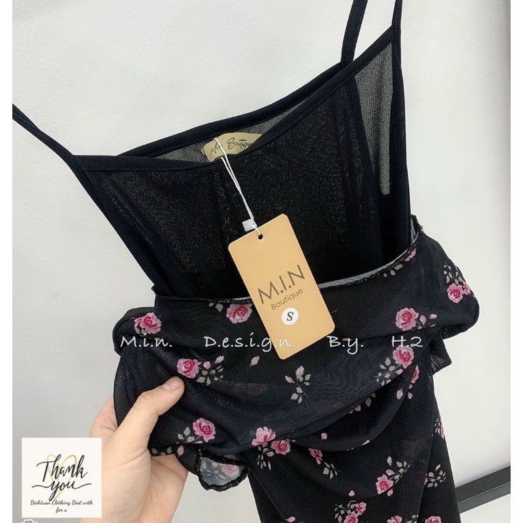 Váy lưới hoa nhí ôm body | BigBuy360 - bigbuy360.vn