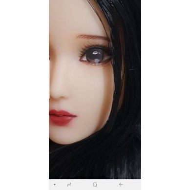 Faceup búp bê xinyi mắt vẽ và nhuộm tóc theo yêu cầu