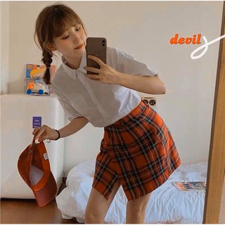 SET SƠ MI CROPTOP MIX CHÂN VÁY