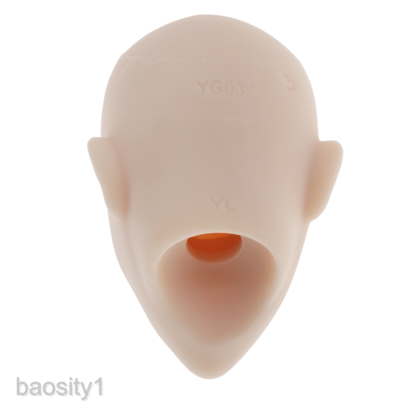 [Baosity1] Đầu Búp Bê Chưa Sơn 1 / 6