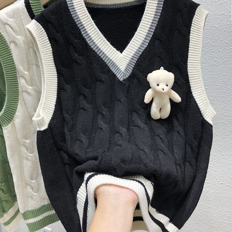 Áo Len Không Tay Thiết Kế Mới Thời Trang Dành Cho Nữ