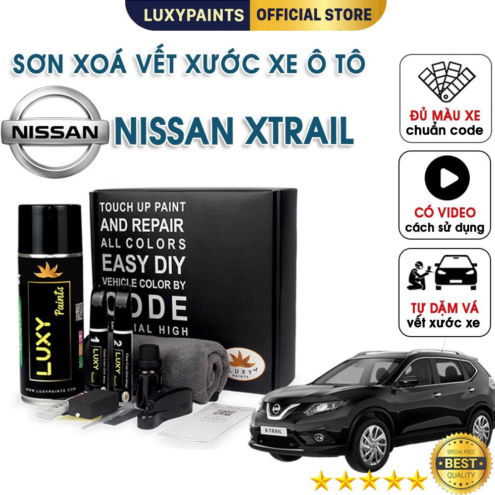 Sơn xóa vết xước xe ô tô Nissan Xtrail LUXYPAINTS, màu chuẩn theo Code dễ sử dụng độ bền cao - LP01NIXT