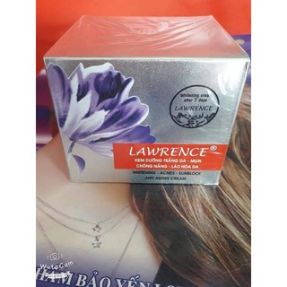 Kem lawrence mụn trắng da ngừa lão hóa 10g