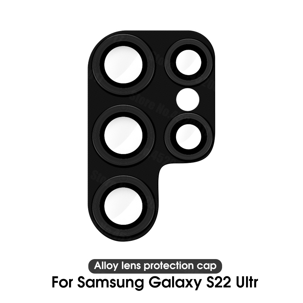 Vòng kính cường lực 3D bảo vệ camera cho Samsung Galaxy S22 Ultra
