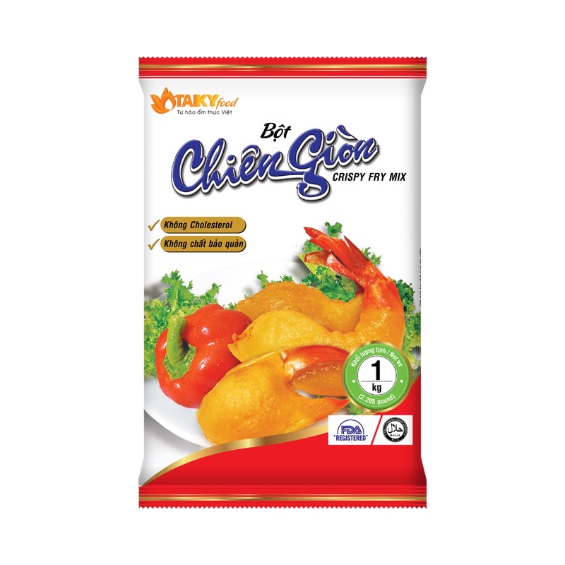 Bột chiên giòn đỏ Tài Ký gói 150g