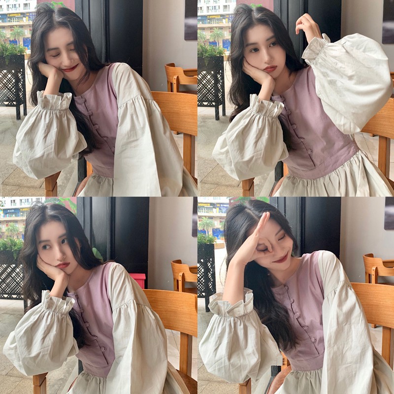 Sale 70% Đầm nữ phong cách trẻ trung và dịu dàng , picture color,one size Giá gốc 950,000 đ - 83B44-1