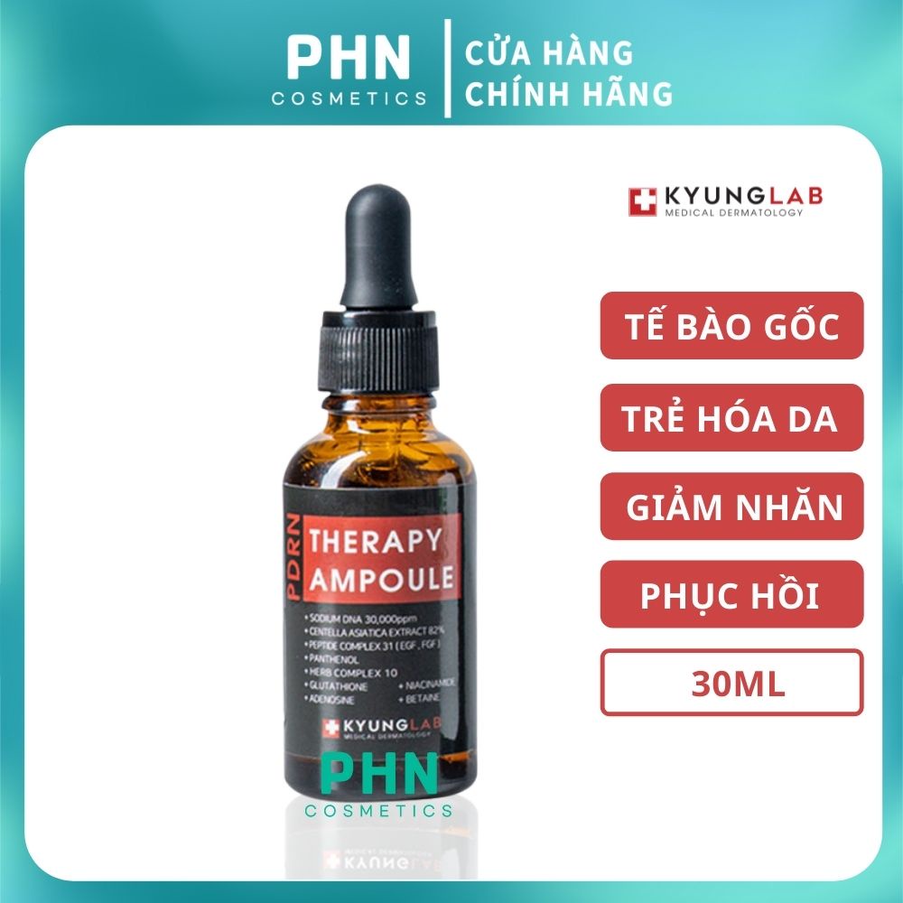 Tinh chất serum tế bào gốc phục hồi, chống lão hóa da KYUNG LAB PDRN THERAPY AMPOULE 30ml