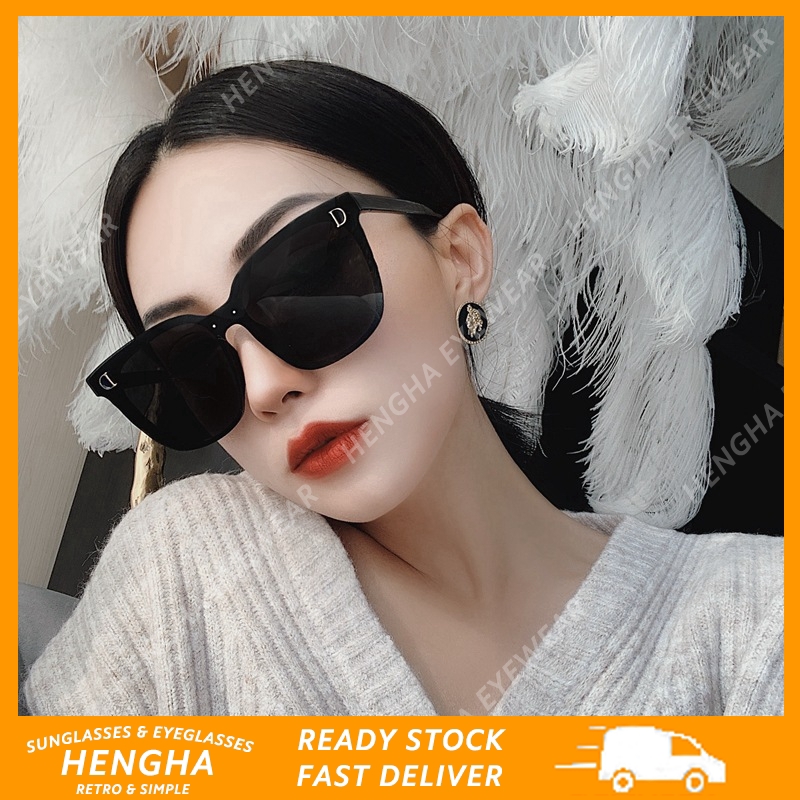 Kính Mát Mắt Mèo Phong Cách Hàn Quốc Cho Nữ