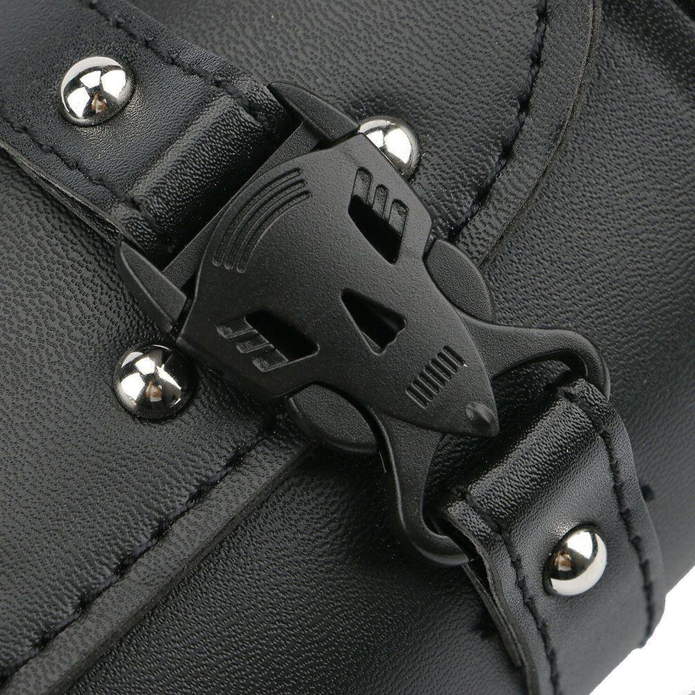 Túi Da PU Đựng Đồ Đa Năng Gắn Hông Xe Mô Tô Harley