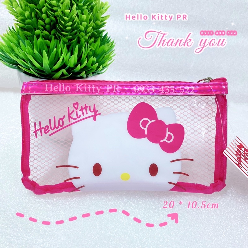 Túi đựng bút viết Hello Kitty