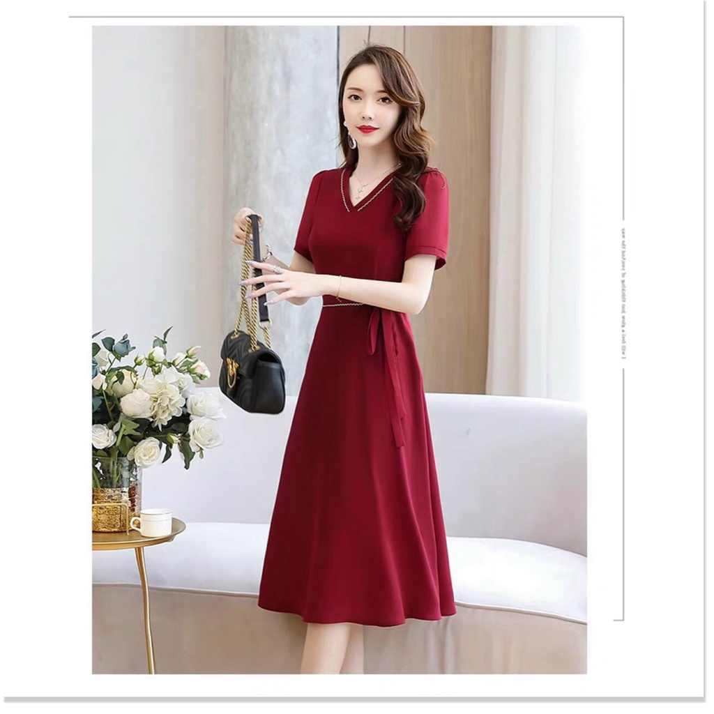 ĐẦM VOAN Ý NỮ SIÊU SANG TÔN DÁNG , DỰ TIỆC CHO CÁC CÔ NƯƠNG KOKO MI