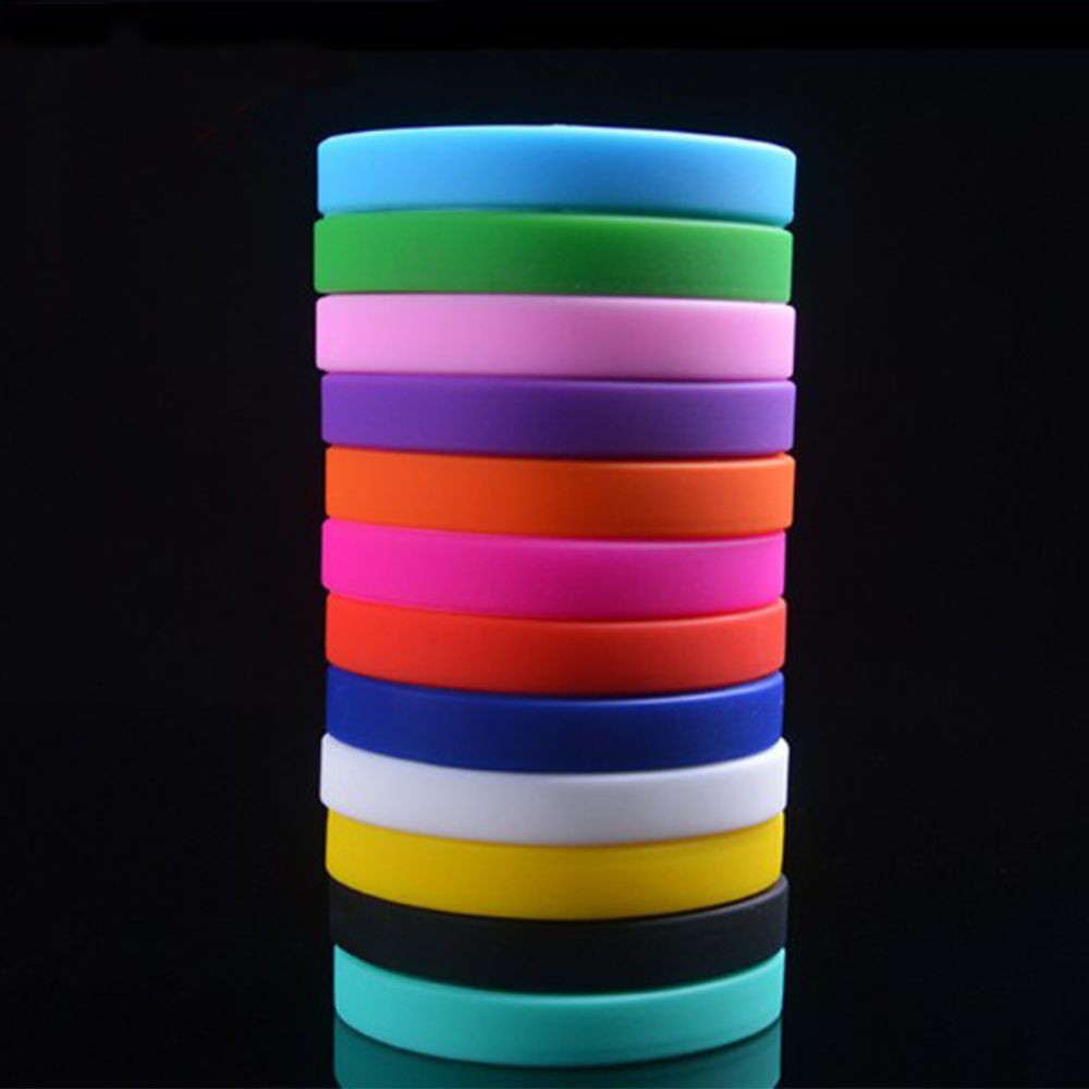 Fashion Rubber 1 Pcs Sports Ring Wristband