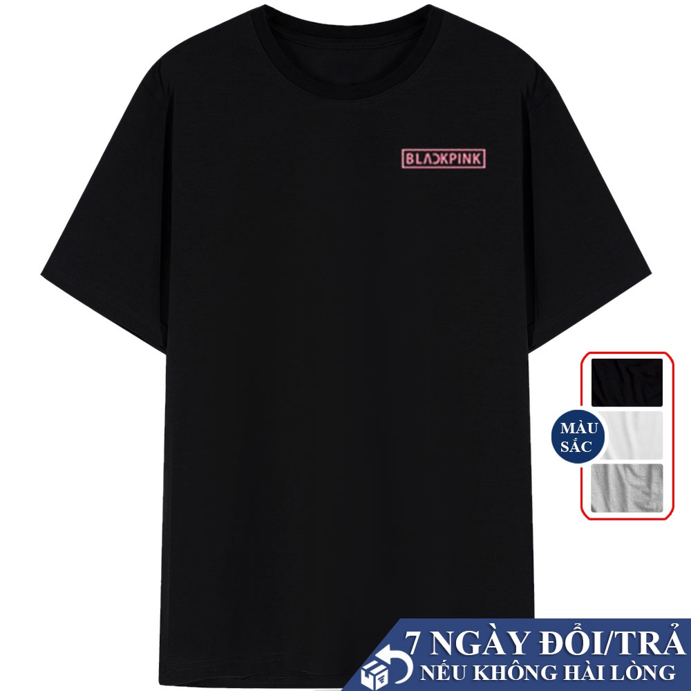 Áo Thun Tay Lỡ Blackpink Nữ Cá Tính, Thời Trang Áo Thun Tay Lỡ In Hình Blackpink Đủ Màu V1