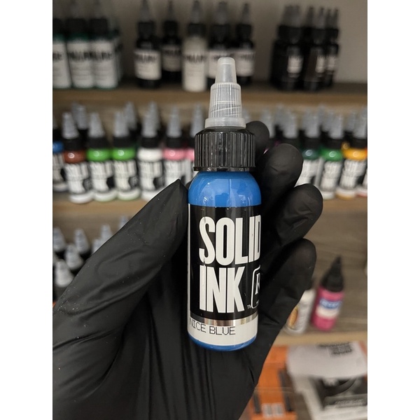 Mực xăm Solid ink Nice Blue chính hãng USA