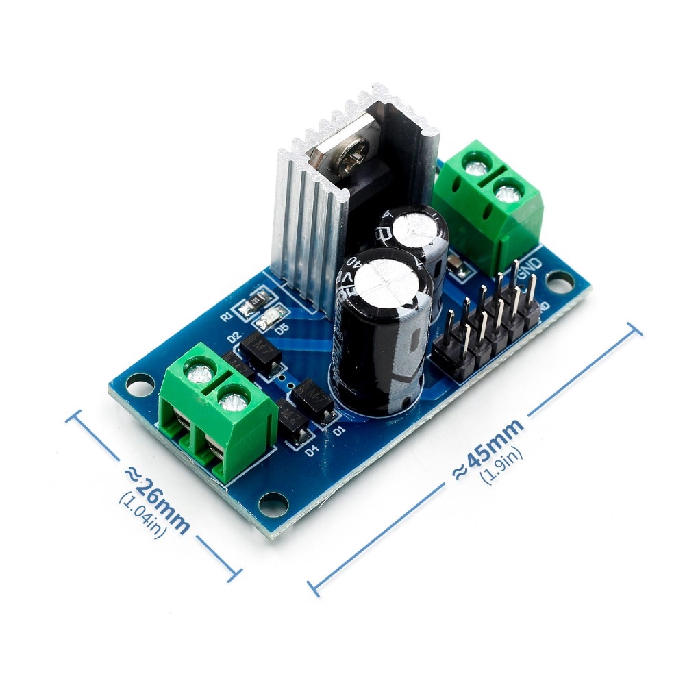 LM7805 LM7806 LM7809 LM7812 DC/AC Three Terminal Voltage Regulator Power Supply Module 5V 6V 9V 12V Output Max 1.2A