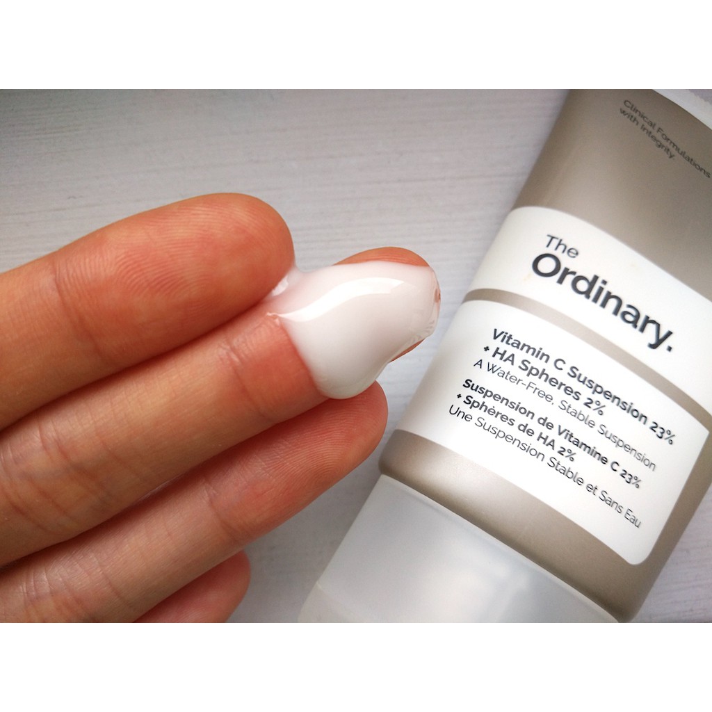 Kem dưỡng trắng và chống lão hoá The Ordinary Vitamin C Suspension 23% + HA 2% 30ml