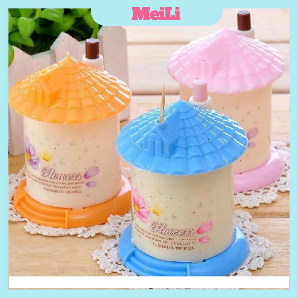 Hộp Đựng Tăm Hình Ngôi NhàFREESHIPLọ tăm Xỉa Răng Tự Động  (tuyển sỉ). (tuyển sỉ).