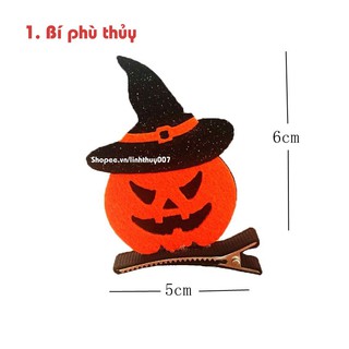 HALLOWEEN - Kẹp tóc lễ hội (giá lẻ 1 chiếc)