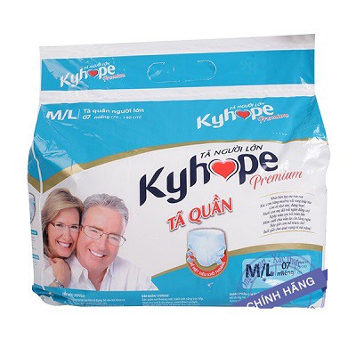 QUẦN TÃ Người lớn Kyhope 7 miếng ( 40-90kg)