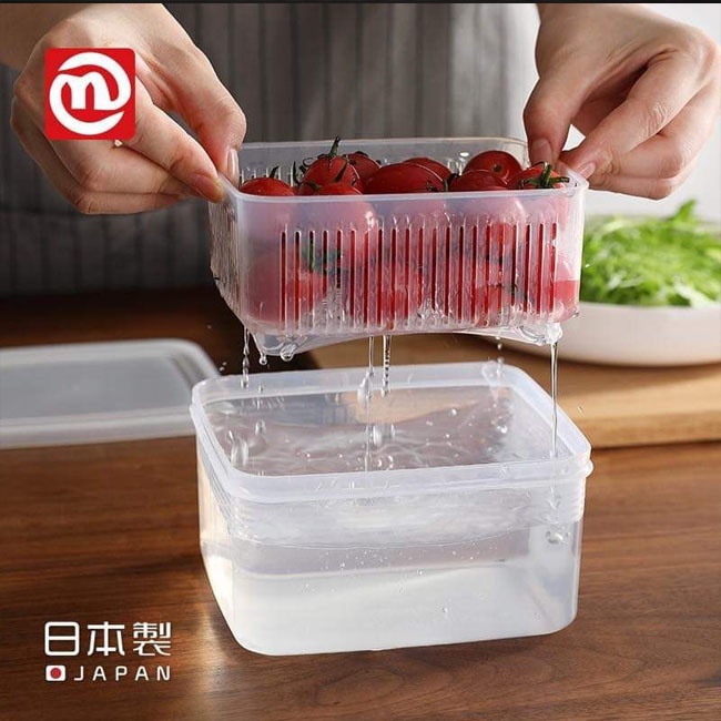 Hộp Đựng Thực phẩm nayaka nhập khẩu Nhật Bản 2 lớp Tiện Lợi 1.1L-1.2L