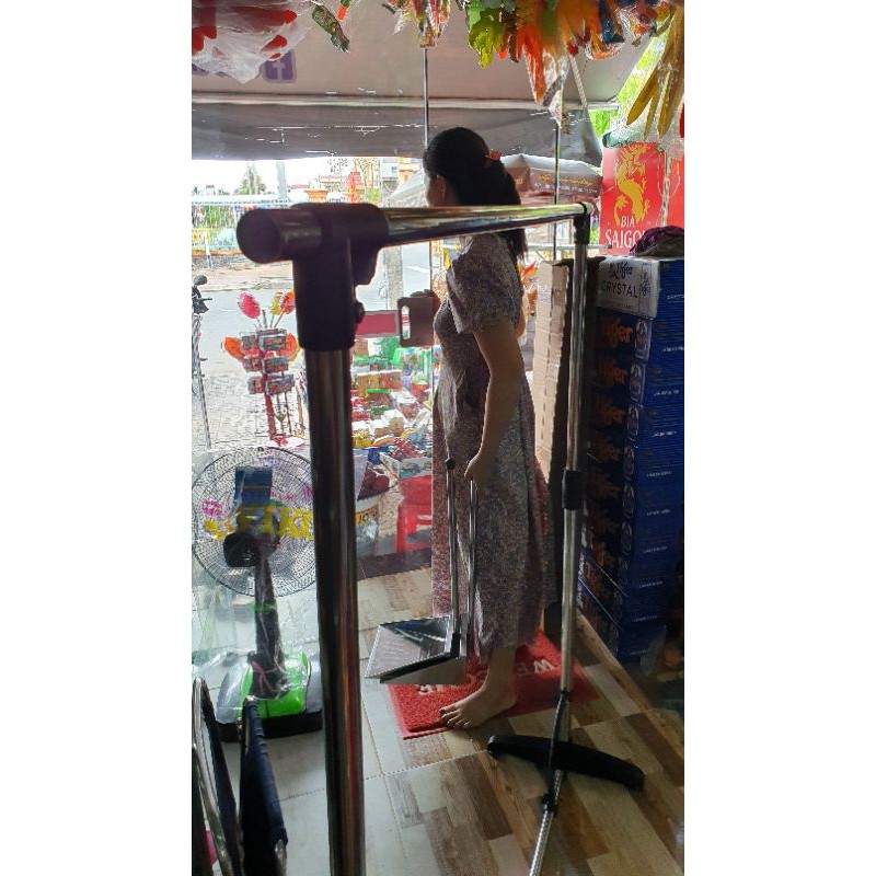 Sào inox đơn , bền , đẹp , tháo ráp tăng giảm tiện dụnggiá mềm