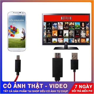 [Mã ELHACE giảm 4% đơn 300K] [Android] Cáp HDMI SamSung Kết Nối Điện Thoại Ra Tivi Chất Lượng Full HD |Luxury