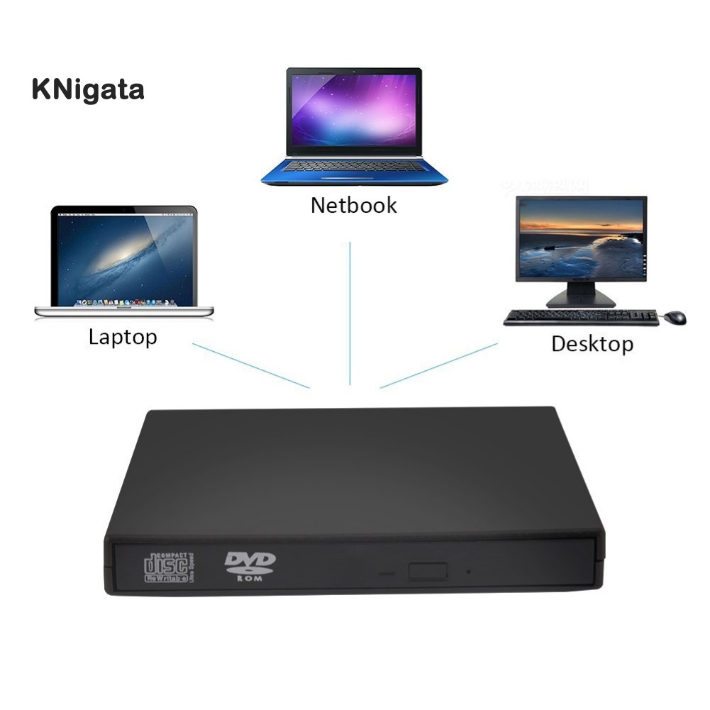 Ổ Đĩa Cd Vcd Dvd Ngoài Usb Cho Máy Tính Bàn | BigBuy360 - bigbuy360.vn