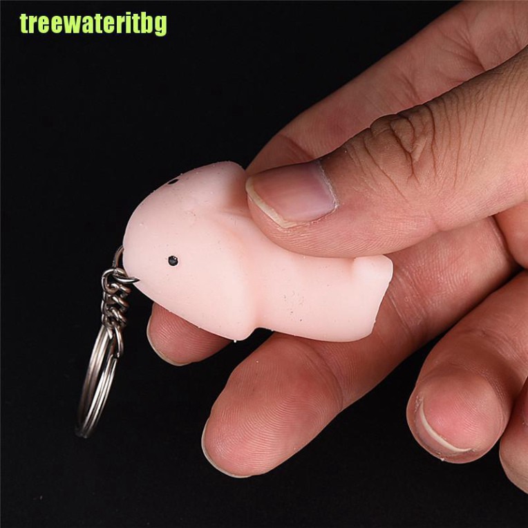 Móc Khóa Squishy Hình Mặt Cười Đáng Yêu