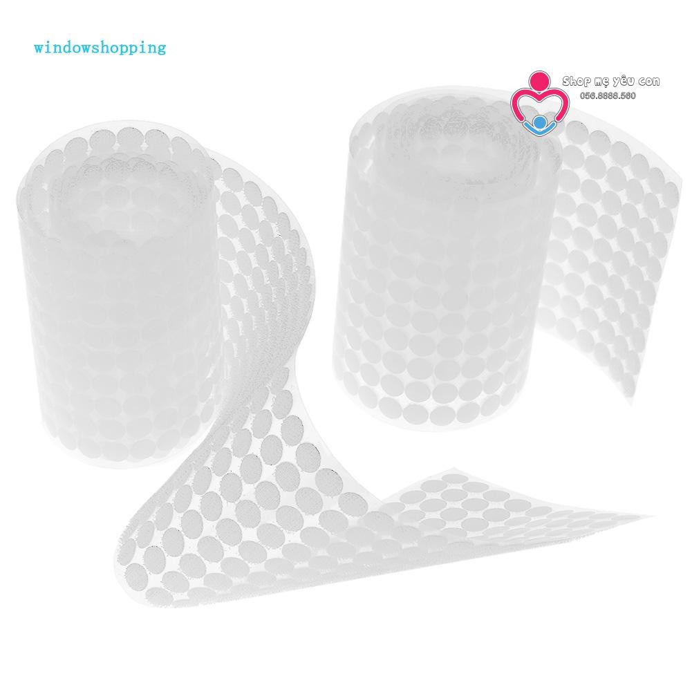 SỈ 1000 Băng Dính Gai Velcro Tròn, Có Sẵn Keo Dán Các Loại