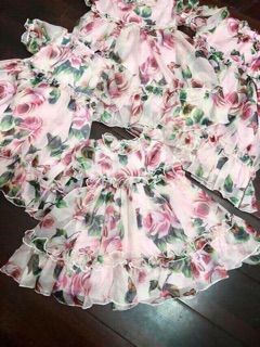 Váy bèo hoa cho bé gái( sale cắt mã)