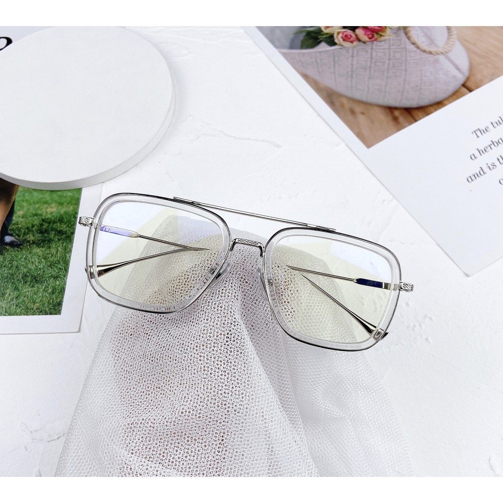 Kính Mát Gọng Vuông Chống Ánh Sáng Xanh Hình Người Nhện Thời Trang Âu Mỹ Cổ Điển Jz31394 | BigBuy360 - bigbuy360.vn