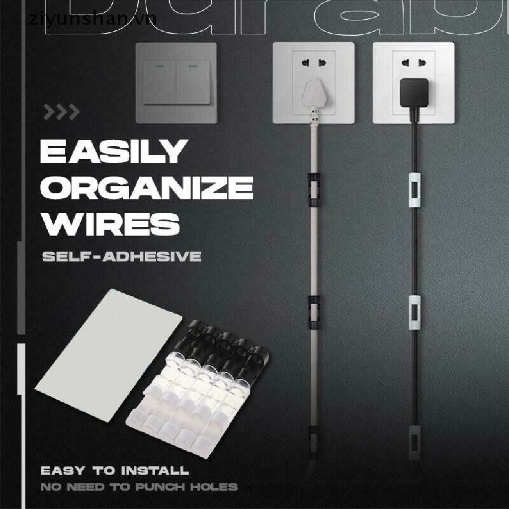 Kẹp Cố Định Dây Cáp Gọn Gàng Tiện Dụng