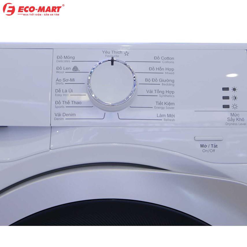 Máy sấy Electrolux 8 kg sấy ngưng tụ EDC804CEWA