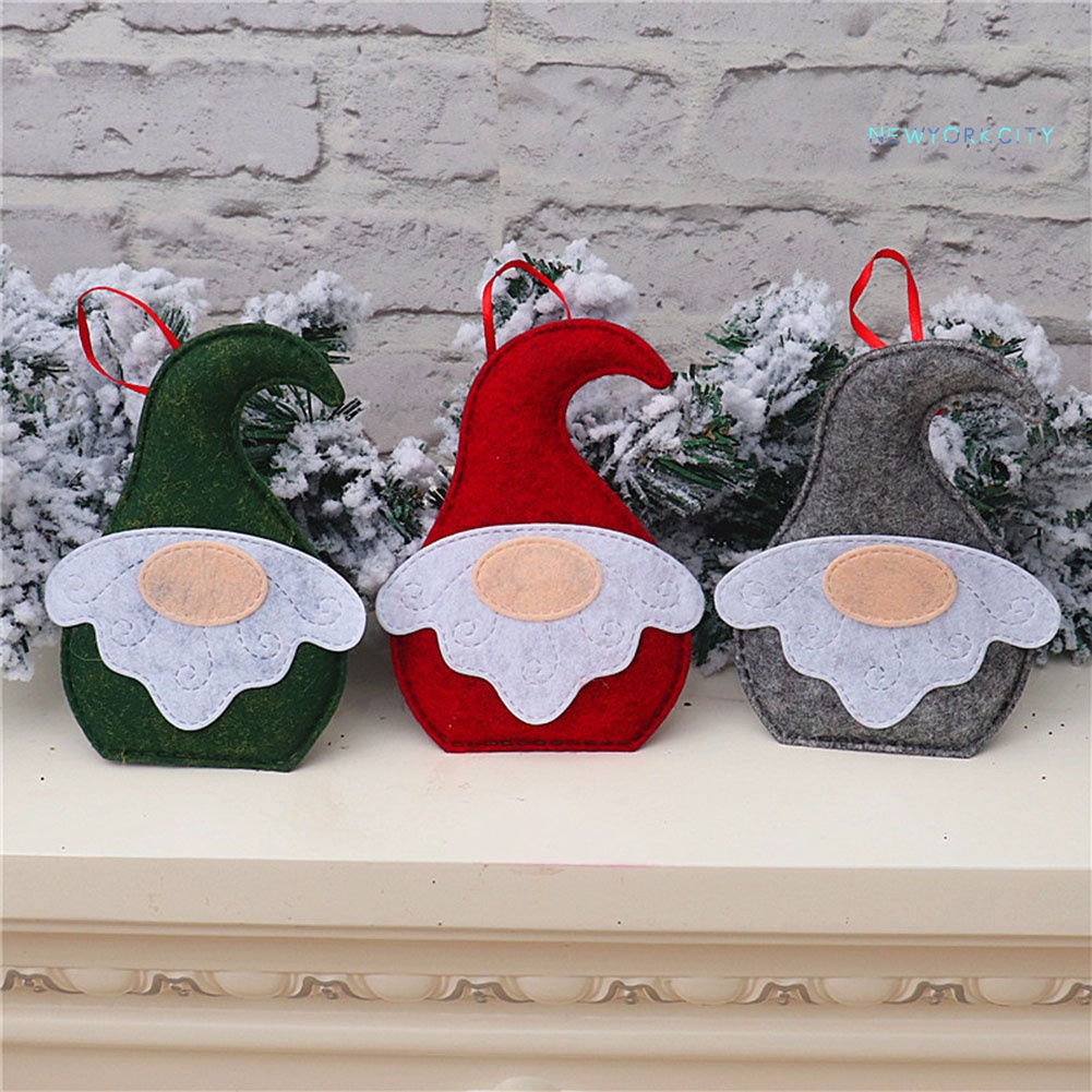 Phụ Kiện Treo Trang Trí Giáng Sinh Hình Tuần Lộc / Ông Già Noel