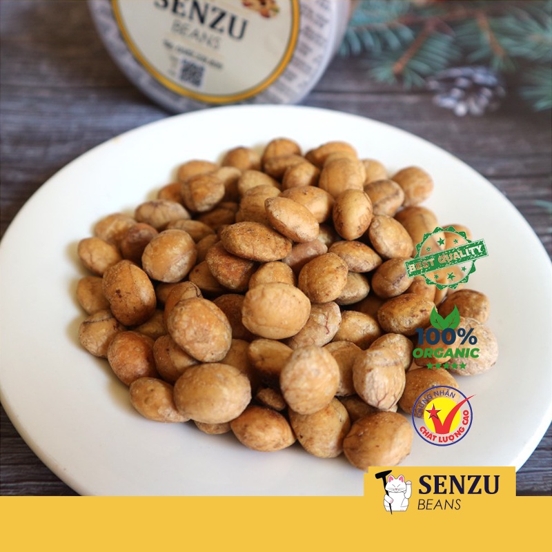 Nhân Sachi Rang Muối Ăn Liền (Sacha Inchi) - Senzu Beans