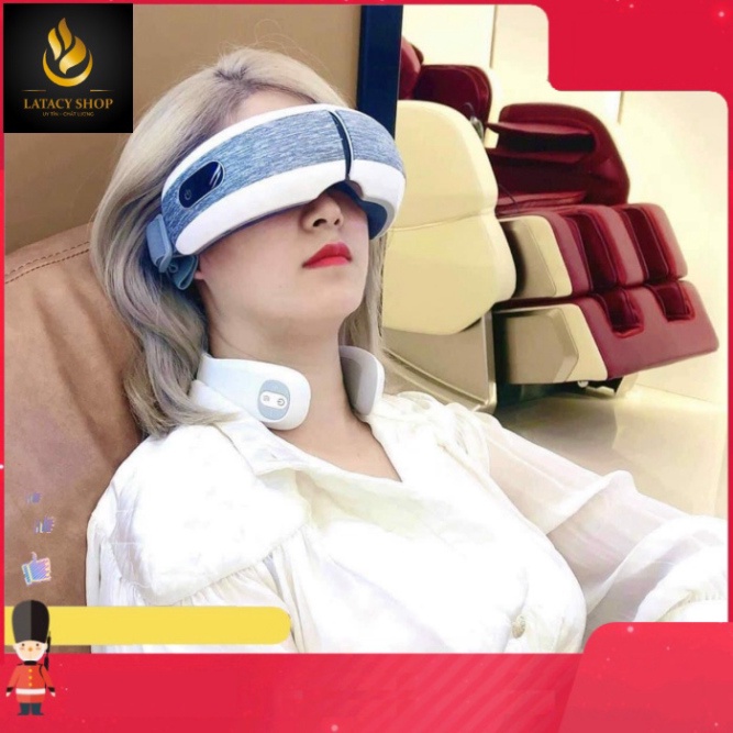 Máy Massage Mắt AZAKI Thông Minh 4D AZ-E191 Plus